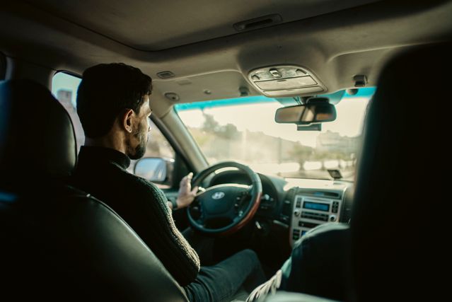 Driver Driving the care
